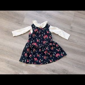 Baby girl jumper perfect for spring! Size: 18-24 mos
